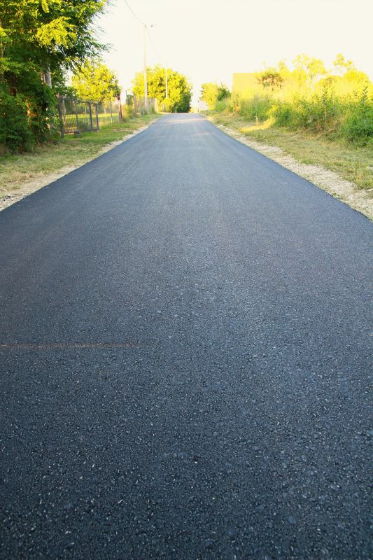 Blacktop Driveway Close-Up